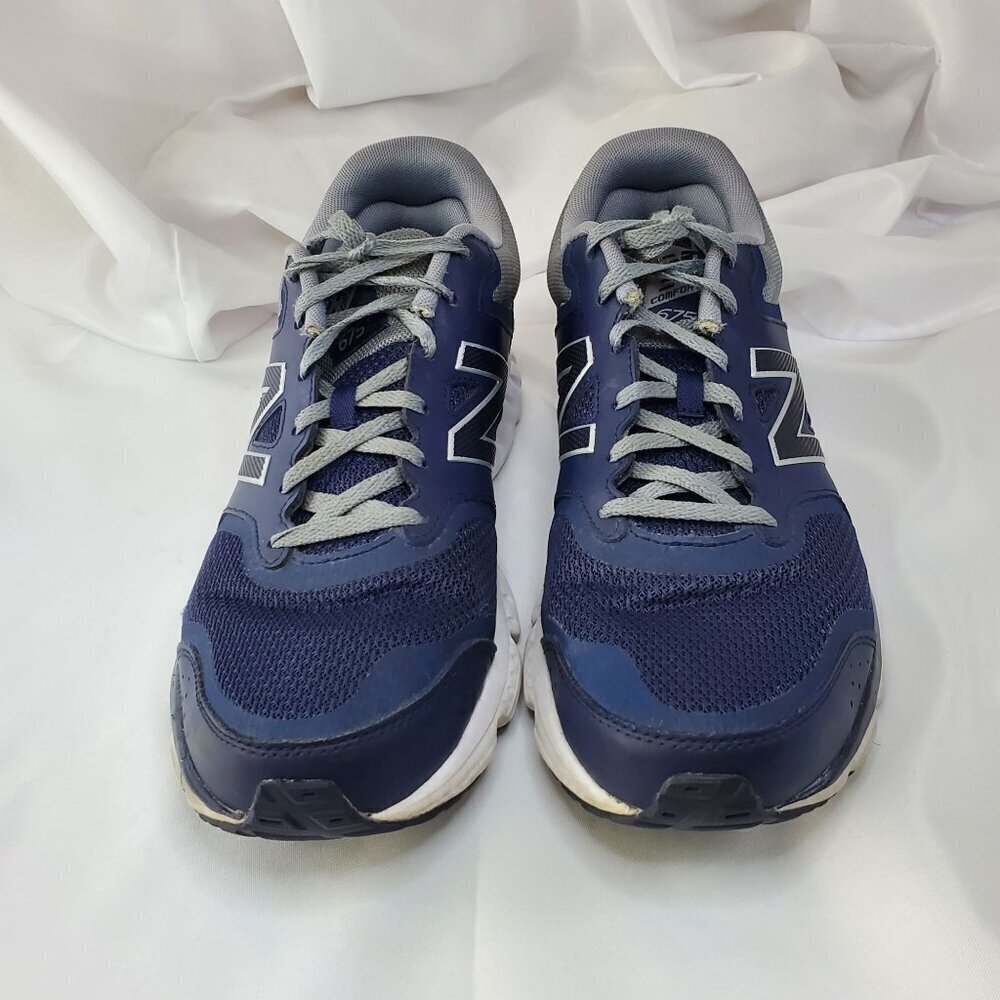New Balance Mens 675 V3 Running Shoes Size 10.5 D Navy & Gray Acteva Midsole - Picture 8 of 10